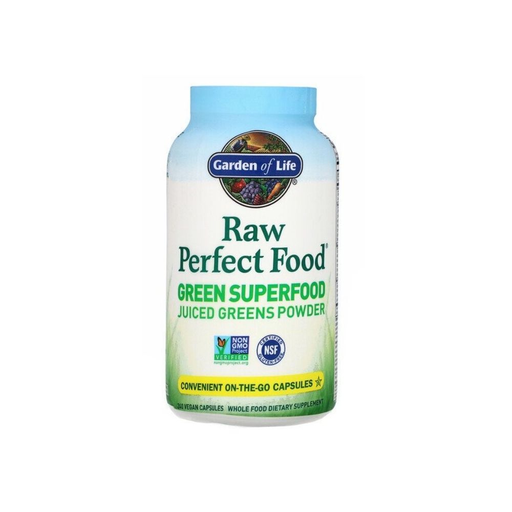 Garden of Life Perfect Food Raw Green Superfood Powder 
